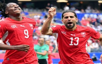 Suiza clasifica a 16 avos como primera tras ahogar la fiesta al local, Canadá 2-1