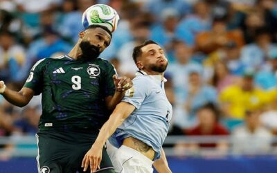 Uruguay iba perdiendo frente a Arabia Saudí, pero empató, otro tras pie de otro Sudamericano