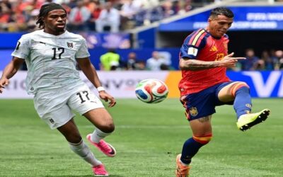 Ole de España que despachó a casa a Austria con una goleada 3-0 y está en octavos