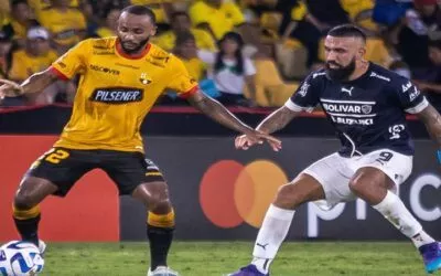 En un vibrante partido, Bolívar deja escapar un punto en Guayaquil, cayó 1-2 frente al Barcelona SC por la Libertadores (vea los goles)