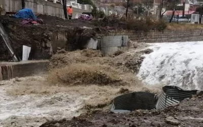 La fuerte precipitación pluvial puso en emergencia a La Paz