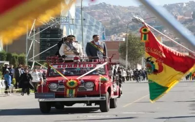 El presidente Arce pide a la Policía ser decisiva en la lucha contra los feminicidios