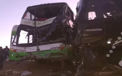 En una triple colisión, un muerto y 12 heridos de gravedad en la ruta Oruro – Potosí altura de Machacamarca (video)