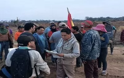 Al menos tres heridos de bala y ocho aprehendidos tras enfrentamiento en Guarayos por avasallamiento (video)