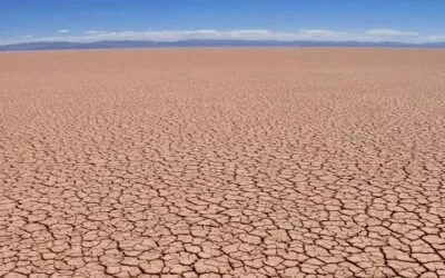 El lago Poopó, el segundo más grande de Bolivia, se secó como efecto de la sequía y el cambio climático