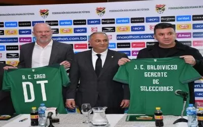 FBF presenta a Zago como nuevo DT de la selección boliviana con el desafío de cambiar la imagen del fútbol nacional (vea la presentación)