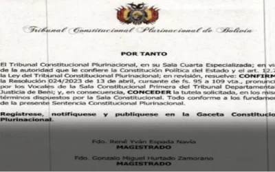 Expresidentes de Bolivia ponderan que el TCP fallara que la reelección no es un ‘derecho humano’ porque frena la obsesión de poder de Evo Morales