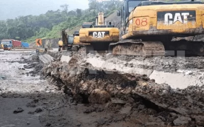 Gobierno no recibirá de la Sinohydro la doble vía El Sillar en mal estado, los choferes no aceptarán una obra en pésimas condiciones