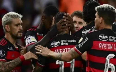 Bolívar no pudo en Brasil, terminó cayendo por goleada 0-4 frente al Flamengo en el Maracaná de Río