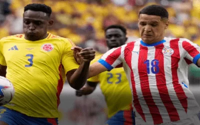 Triunfo cafetalero, Colombia se impuso sobre Paraguay 2-1 en el NRG Stadium de Houston en su arranque de la Copa América