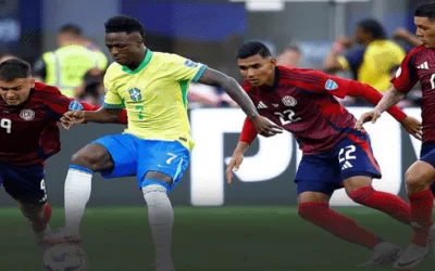 Mérito de Costa Rica, le empata a Brasil en el arranque de la Copa América 0-0