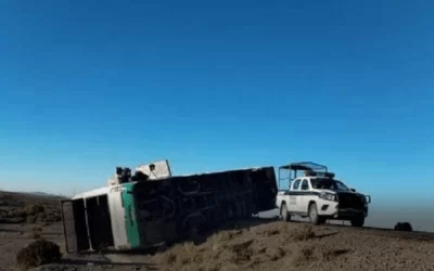 Sábado trágico, dos fallecidos y decenas de heridos, la flota Illimani fue la protagonista cuando iba a Villazón