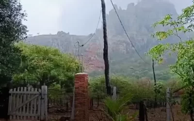 La lluvia que cayó en Roboré y otras zonas de la Chiquitanía trajo alivio en la lucha contra los incendios