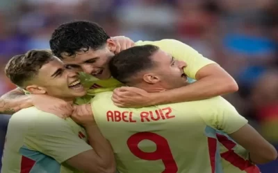 España logra el oro en los JJOO de París tras ganar 5-3 a los locales de Francia en fútbol masculino