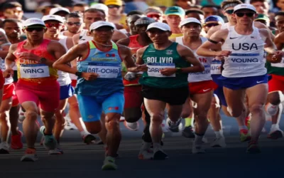 Garibay terminó la prueba de los 42K en las Olimpiadas de Paris en el puesto 60 entre 81 competidores, el etíope Tamirat Tola ganó la competencia