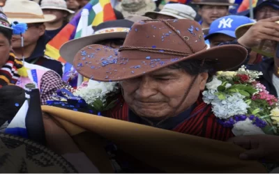 La Paz bajo el asedio de Evo Morales, su alfil campesino, Ponciano Santos, exigió la renuncia de los vocales del TSE este lunes