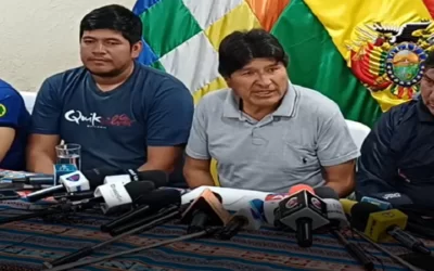 Evo Morales recuerda que el plazo dado a Luis Arce para el cambio de ministros fenece el jueves