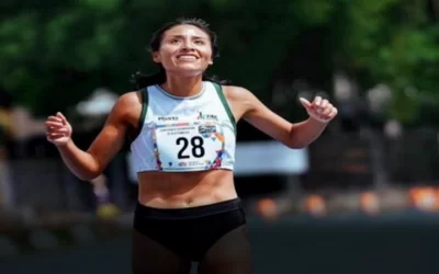 Otro talento boliviano, la fondista Benita Parra ganó la medalla de Oro en el Sudamericano de Colombia U-23 en 5.000 metros