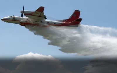 Incendios: Defensa descarta el ‘SuperTanker’, pero llega una aeronave con capacidad de 11.000 litros de descargue