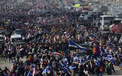 La marcha llega a El Alto, se apresta a su descenso a La Paz y no hay señales de diálogo, habrá un cabildo en la Cervecería