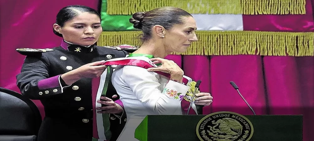 En episodio histórico, Claudia Sheinbaum asumió como primera presidenta de México