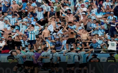 Racing Club de Argentina campeón de la Copa Sudamericana, venció 3-1 al Cruzeiro de Brasil