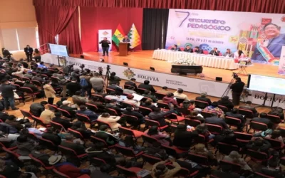 Del 25 al 29 de noviembre arranca el Congreso Nacional de Educación en Tarija, Luis Arce lo inaugura