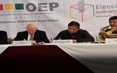 Bolivia tendrá elecciones judiciales el 15 de diciembre, los actores políticos y órganos del Estado lo garantizan