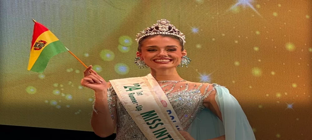 En Japón, la boliviana Camila Ribera se corona Virreina del Miss International 2024