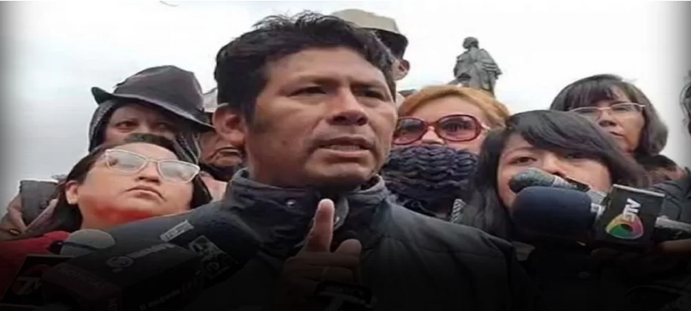 Humberto Claros, brazo operativo de Evo Morales en los 24 días de bloqueo quedó aprehendido, será puesto ante un juez cautelar