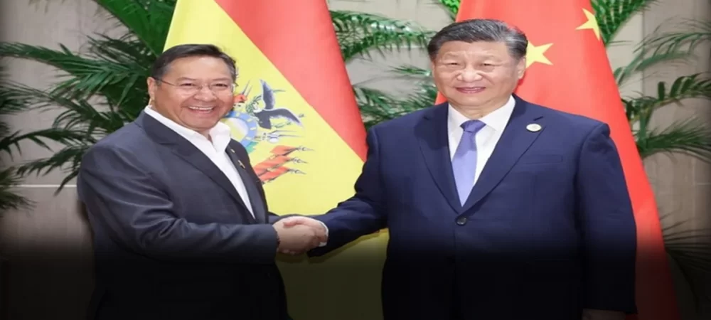 Luis Arce y Xi Jinping estrecharon y fortalecieron los lazos de amistad bilateral en Río en el marco del G20