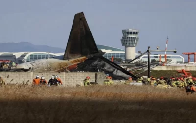 Dos tragedias aéreas en menos de cuatro días, primero un avión de Azerbaiyán y, ahora, en Corea del Sur dejan 217 muertos