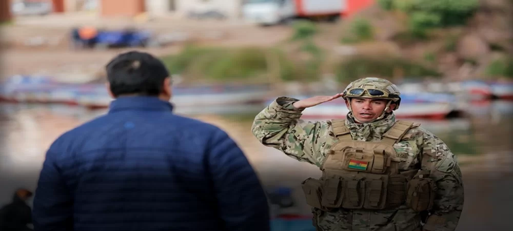 Arce ordena en la línea de frontera con Perú, Desaguadero, lucha férrea contra el contrabando