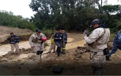 Rescatan los cuerpos de las hermanas Vargas arrastradas por un río en Cochabamba