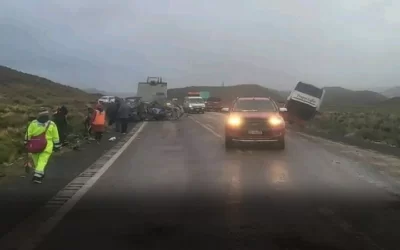 En menos de tres días, otro accidente de tránsito se cobra vidas en la ruta internacional a Chile