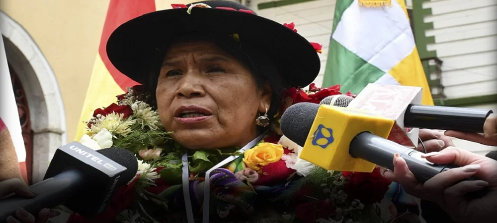 Toribia Lero quiere ser Presidenta de Bolivia, saltó a la arena política por la Coordinadora Democrática Indígena Popular