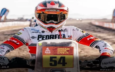 Nosiglia: ‘estoy preparado para lo que venga’, lleva buen ritmo, escaló al puesto 20 en la general del Dakar