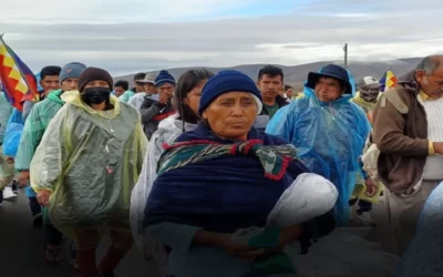 Con una marcha, Evo Morales pretende evadir a la Justicia, se blinda en el Chapare y expone a sus bases