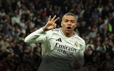 Goleada de Real Madrid a Manchester City con hat-trick de Mbappé en Champions