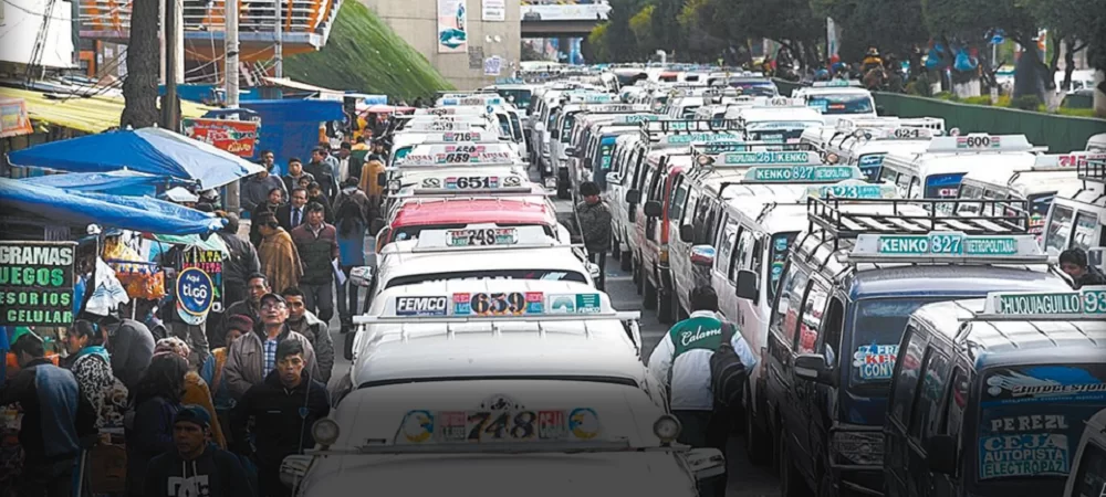 Choferes de El Alto van a un paro indefinido movilizado desde este miércoles por la carencia de combustibles