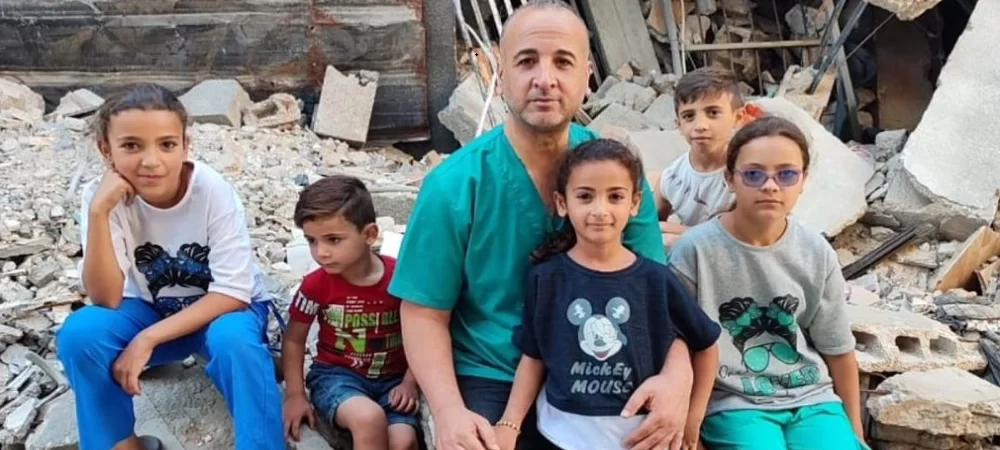 Gobierno de Bolivia deja abandonado a un médico boliviano-palestino en zona de guerra en la Franja de Gaza