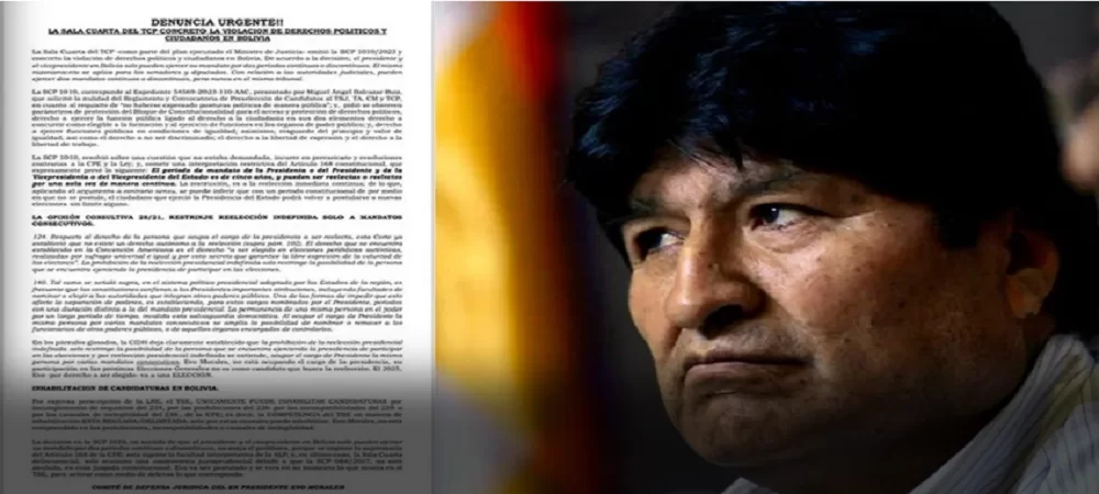 TCP ratifica inconstitucional la reelección presidencial y deja mal parado a Evo Morales en su pretensión de llegar a la Presidencia