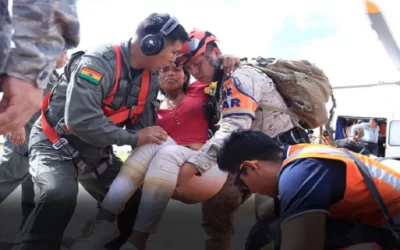 Están vivos: Rescatan a los cinco ocupantes de la avioneta siniestrada en Baures-Beni