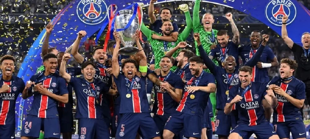 Francia de alegría, PSG logró el objetivo, es campeón por primera vez de la Champions, se impuso 5-0 al Inter de Milán