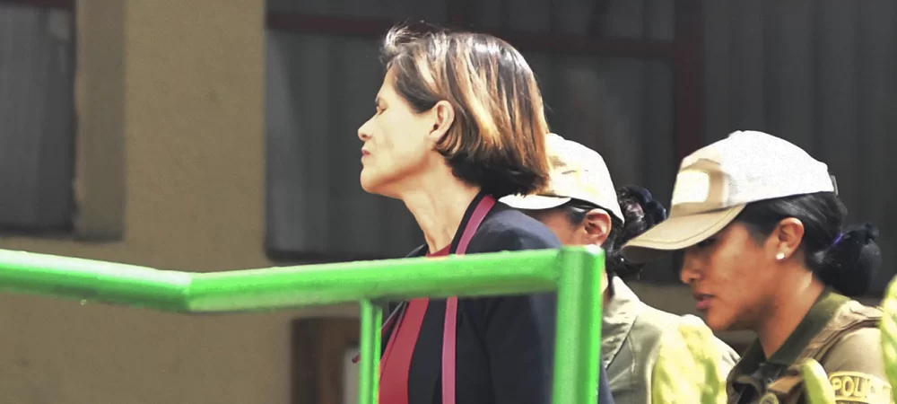 El Ministerio Público imputó, pide la detención preventiva de la jueza Lilian Moreno en el PC-2 de Palmasola