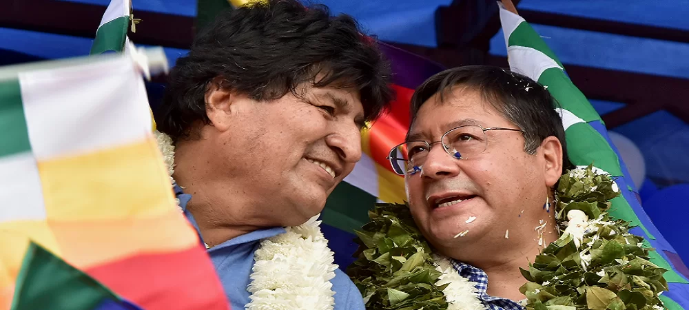Desde la capital Arce garantiza elecciones; desde el Chapare, Morales lo desafía que será candidato ‘por las buenas o por las malas’